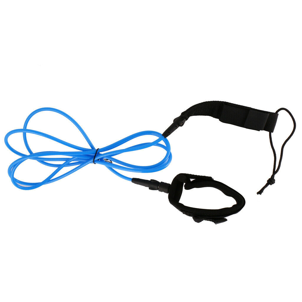 Surfboard Leash Surfing Leash String Leg Rope Cord Calf Leash 4feet Blue