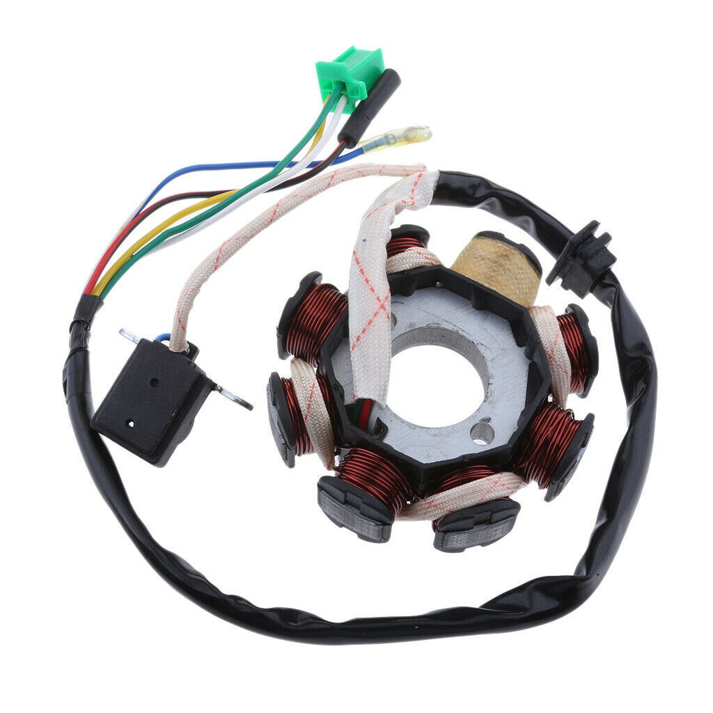 GY6 125CC 150CC 8 POLE MAGNETO STATOR IGNITION COIL ASSEMBLY
