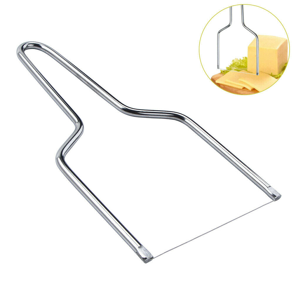 Cheese Slicer Stainless Steel Cheese Slicers Wire Handheld Butter Cutter Tools