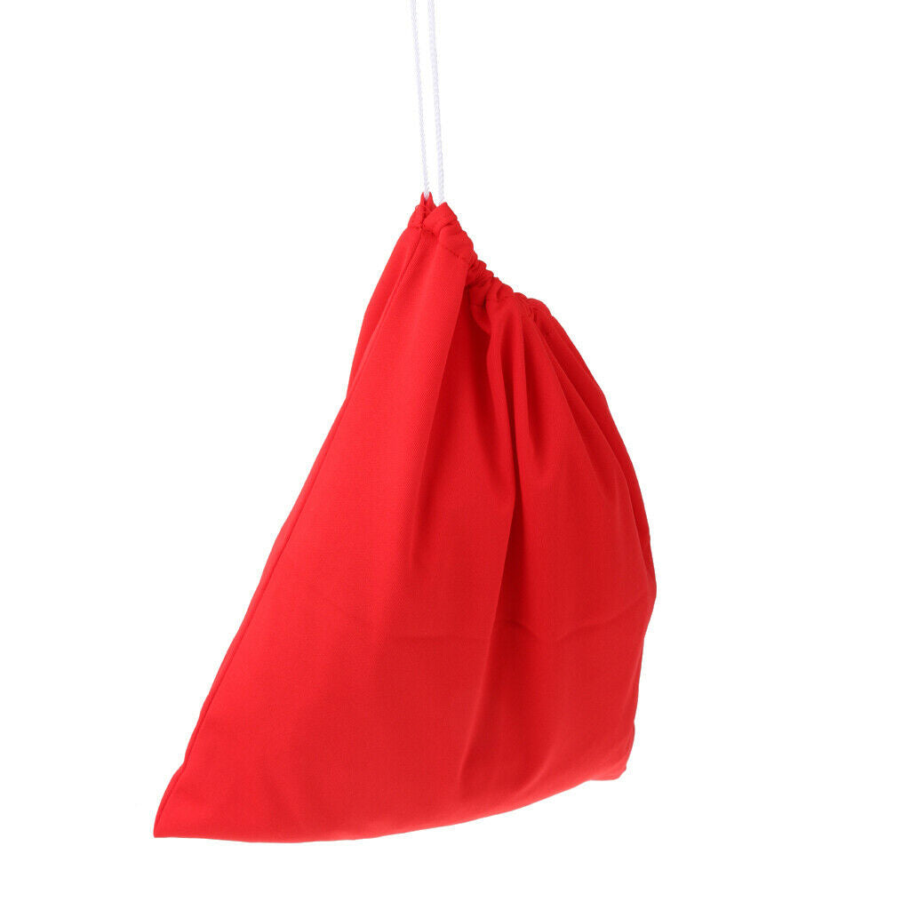 Waterproof Baby Nappy Bag Reusable String Closure Diaper Pouch Bags Red