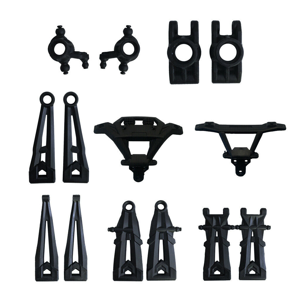 Car Bumper Upper Arm Steering Cup Set DIY for Xinlehong 9125 Buggy Truck