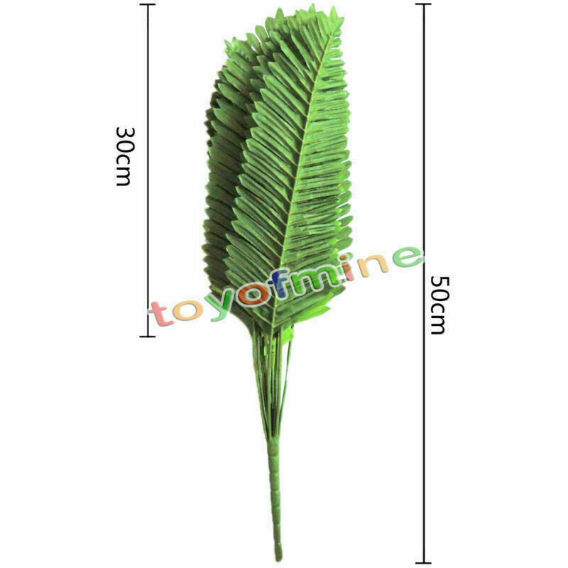 Lifelike Large Artificial Silk Boston Fern Bush Potted Plant Tree Home Decor
