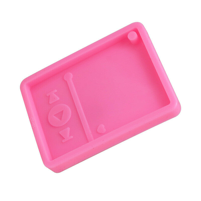 DIY MP3 Player Shape Silicone Mold Epoxy Casting Keychain Pendant Jewelry Making