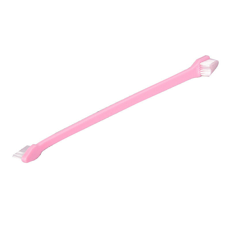 2pcs Dog dual-end toothbrush pet oral dental 2 sided brush helps reduce p.l8