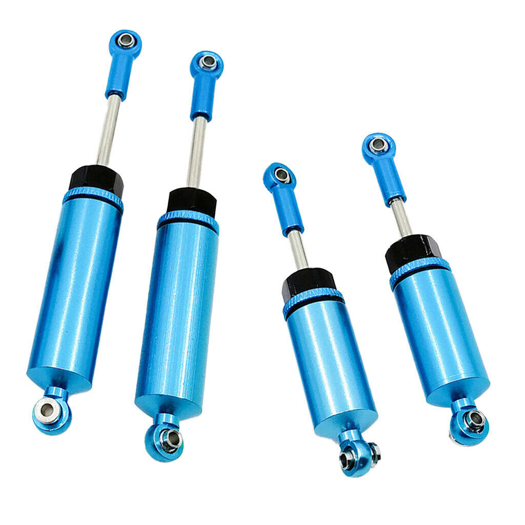 Pack of 4, Alloy Shocks Absorber Spring Damper for 1/12 Scale Wltoys FEIYUE Cars
