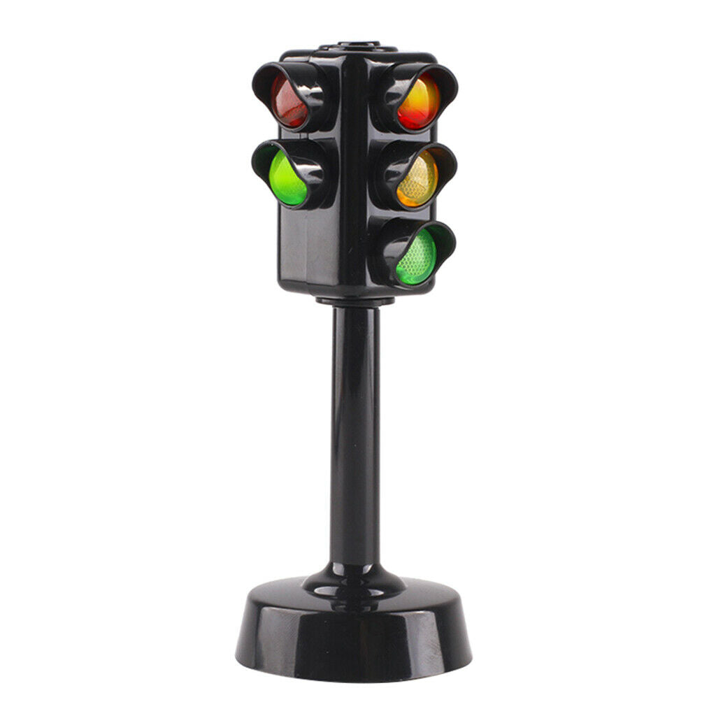 Set of 1 Plastic Traffic Lamp for Kids Early Education Props Traffic Light