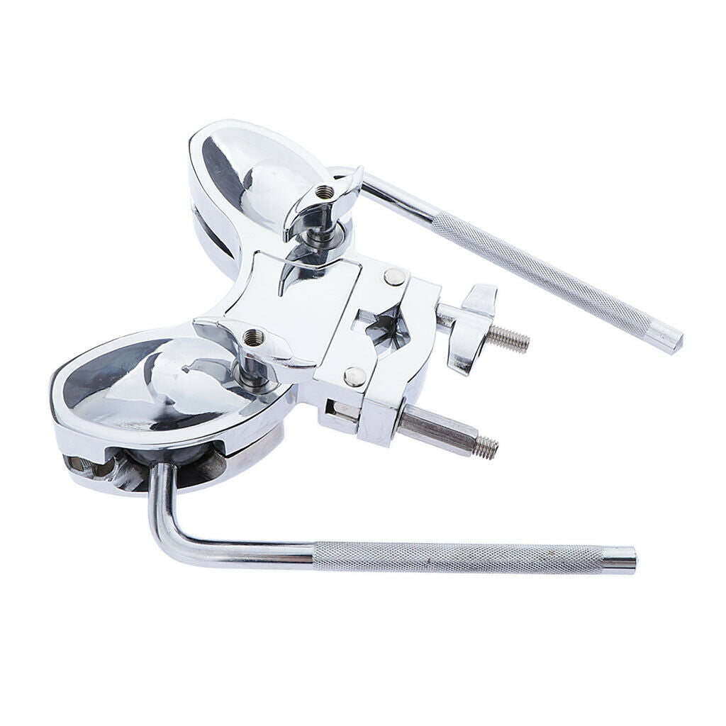 Double tom holder stand Double tom holder for bass drum set spare part