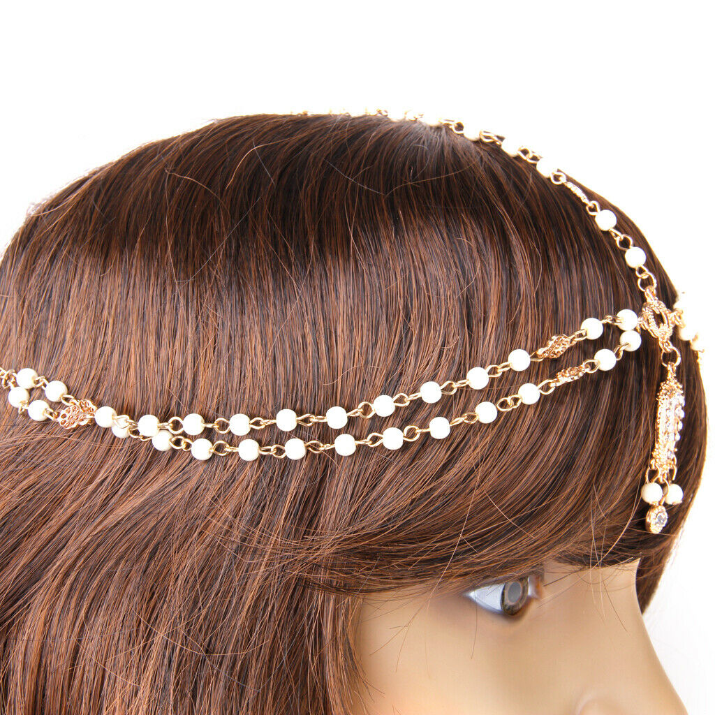 Bohemia Multilayer Chain Head Hair Band Headpiece