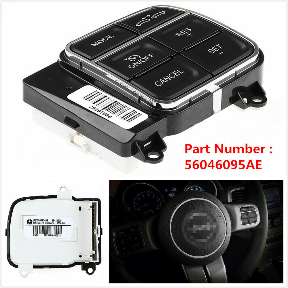 Steering Wheel Adaptive Cruise Control Switch Fit For Jeep Grand Cherokee 11-13