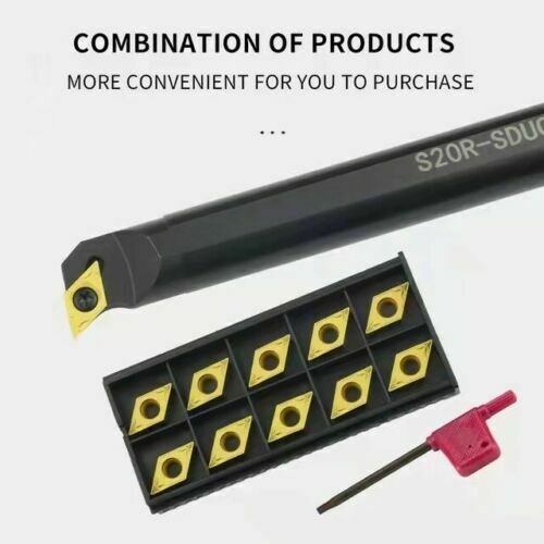 95° S20R-SDUCR11 Lathe Internal Turning Tool Holder +DCMT11T304 DCMT32.51 insert