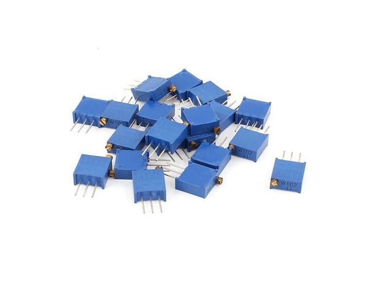 10pcs 3296W-102 3296 W 1K ohm Trim Pot Trimmer Potentiomet.l8