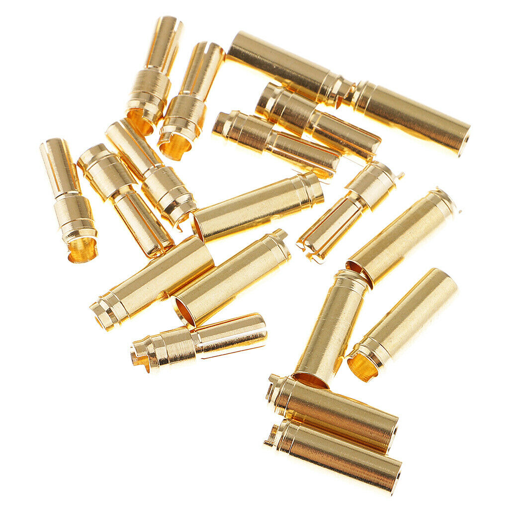 5 Pairs EC5 5mm Banana Plug Male Female Bullet Connector for RC ESC Battery