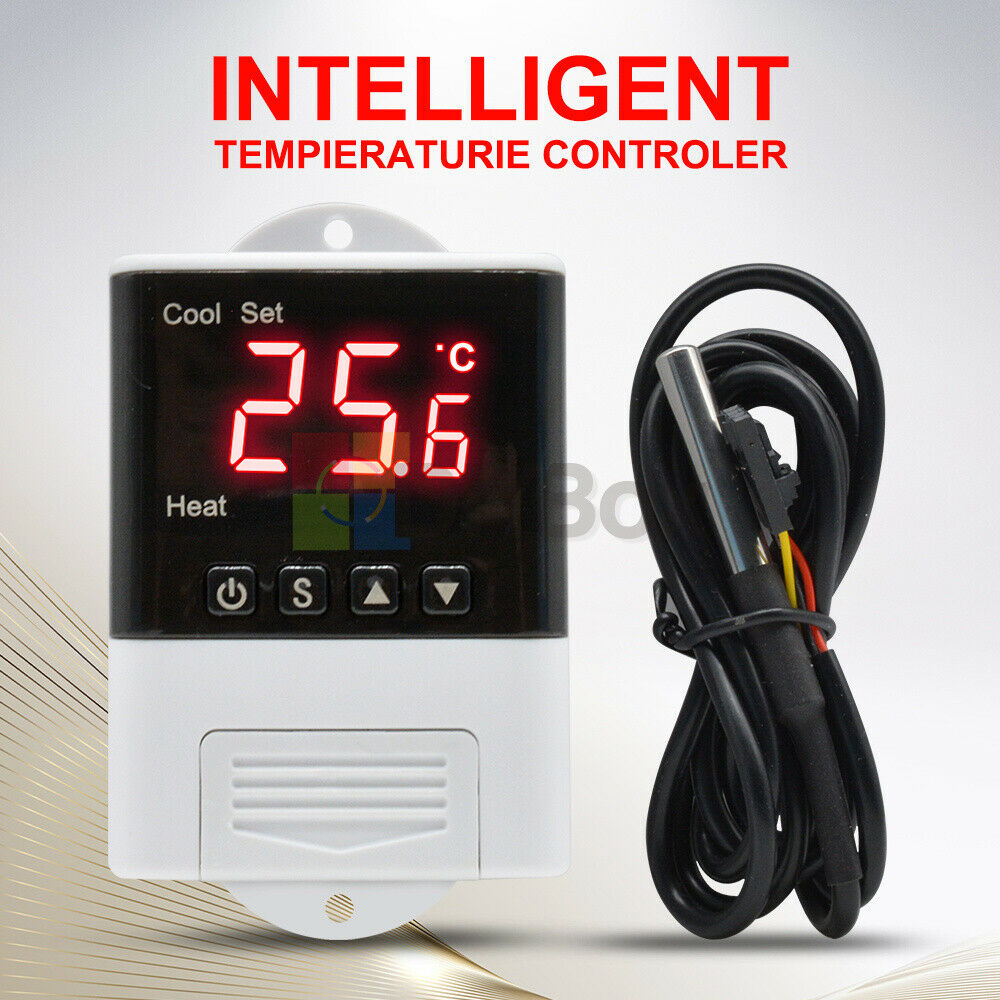 Deek DTC2200 110V-220V Digital Microcomputer Thermostat LED Temperature Control