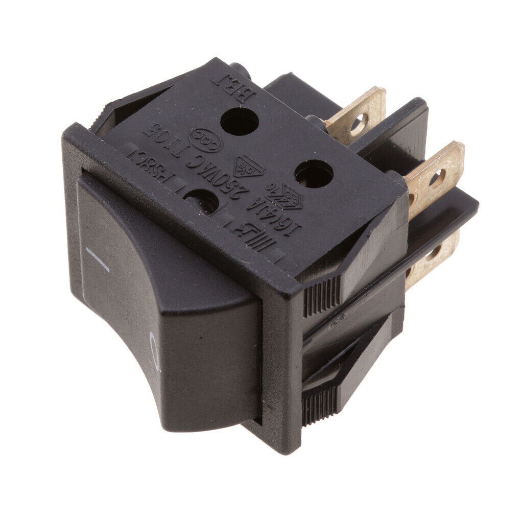 2Pcs AC 20A/250V 4 Pin On/Off SPDT Rocker Switches Universal Fit for Car, Auto,