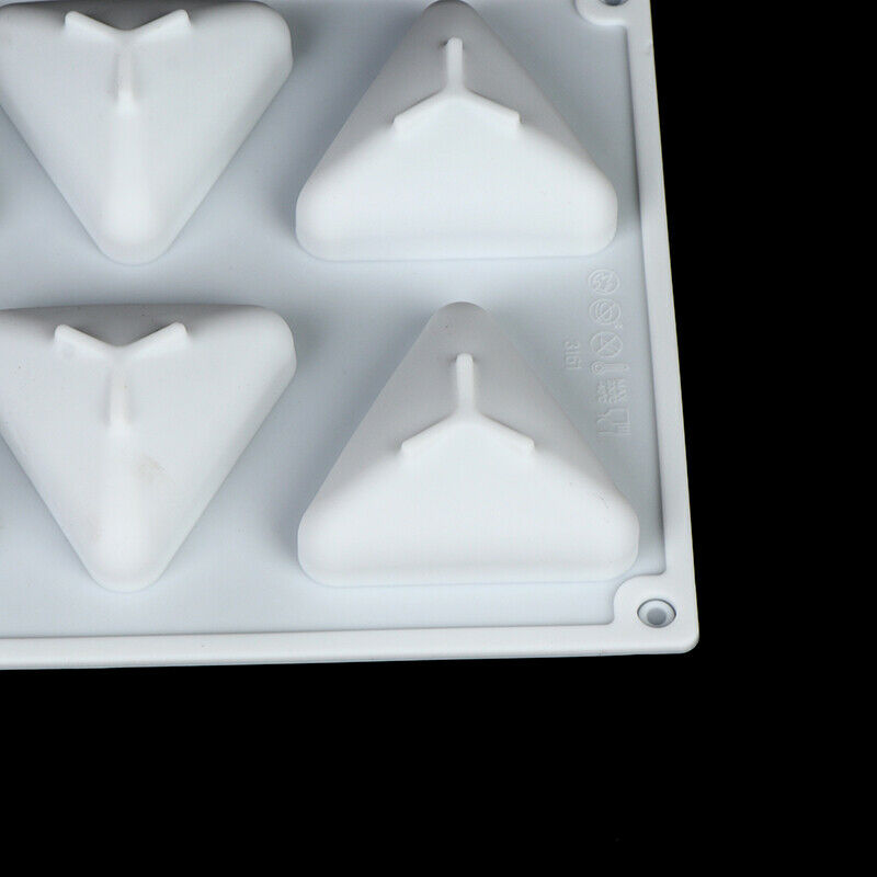 8 Cavity Silicone Cake Mold For Baking Decorating Tool Mousse Dessert JellyFCA
