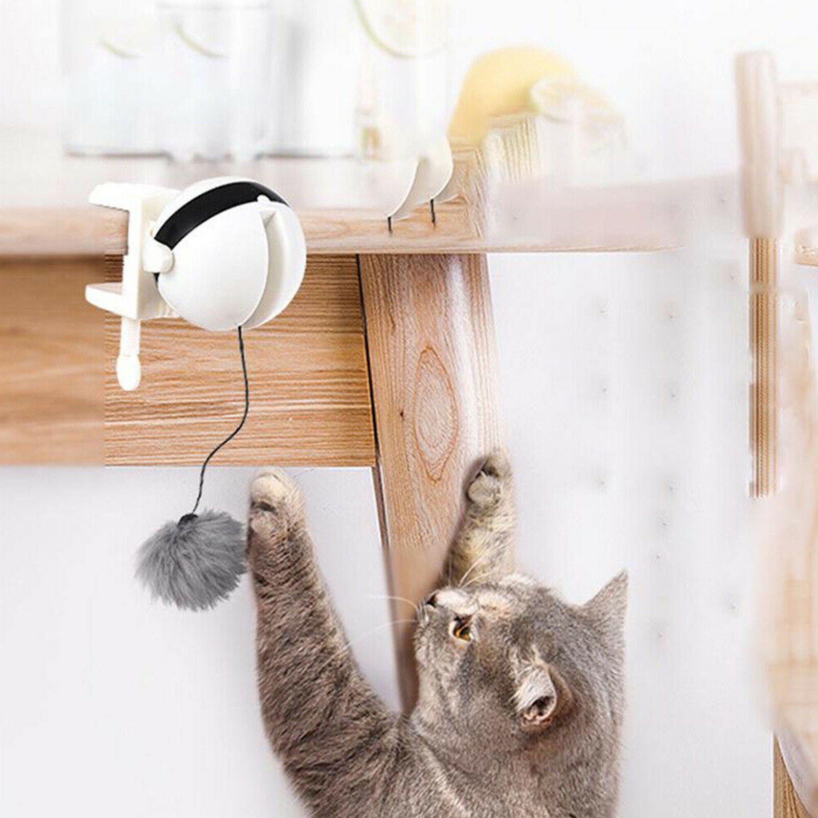 New Automatic Interactive Motion Cat Mouse Tease Electronic Pet Toys