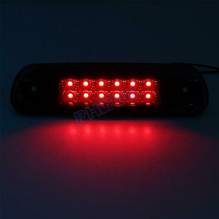 Red LED 3rd Third Brake Light Rear Tail Lamp For Jeep Grand Cherokee 1999-2004