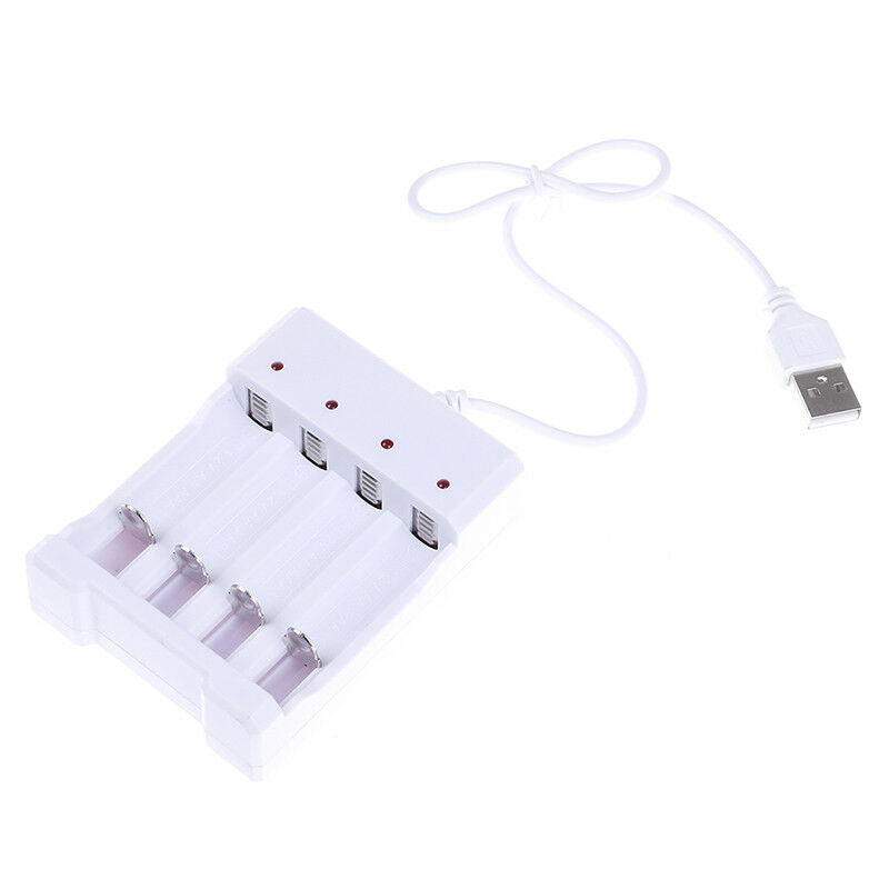 Universal usb 4 slots output battery charger battery quick charge adapter.l8