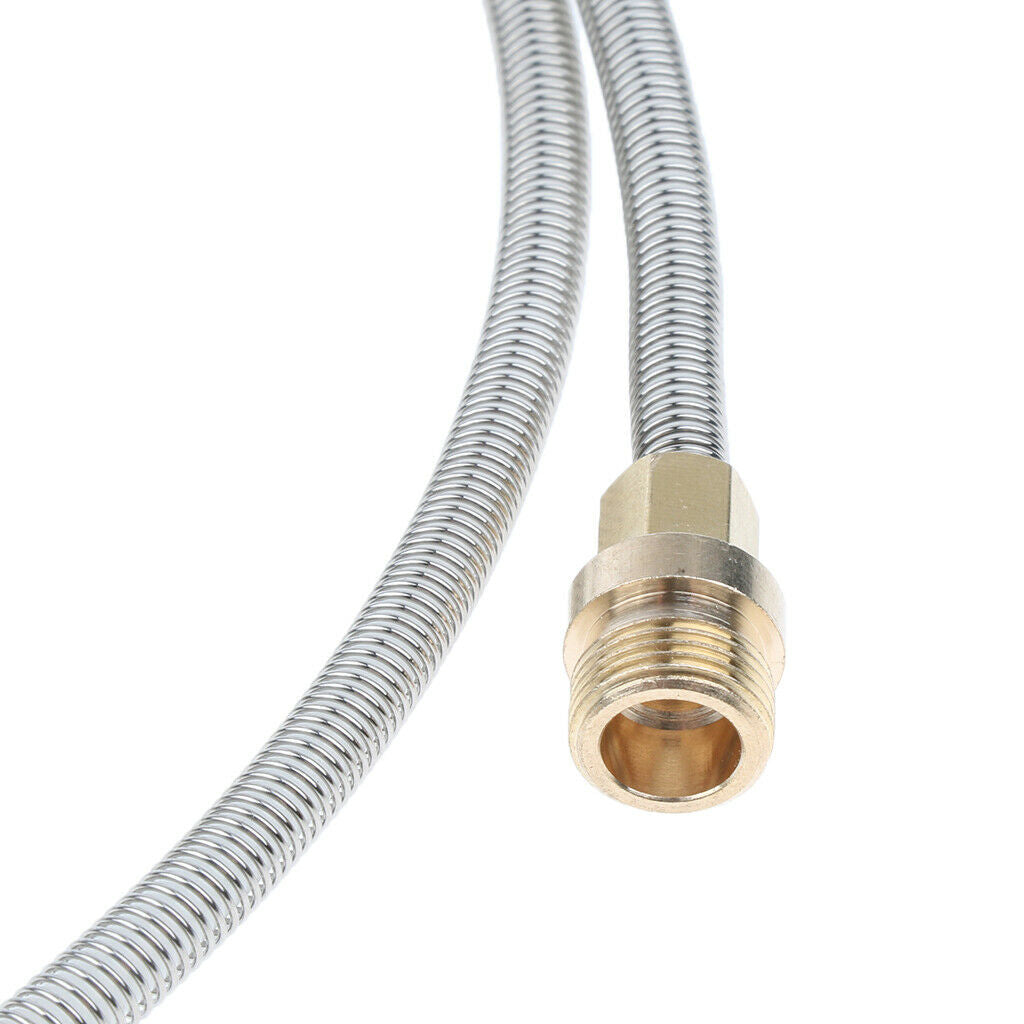 Camping Stove High-Pressure Propane Hose and Adapter for Flat Gas Tank 106cm