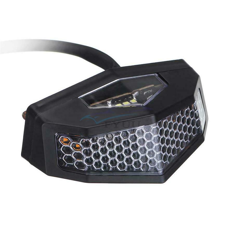 1PCS Retro Motorcycle LED Rear Brake Tail Light Turn Signal Light Waterproof