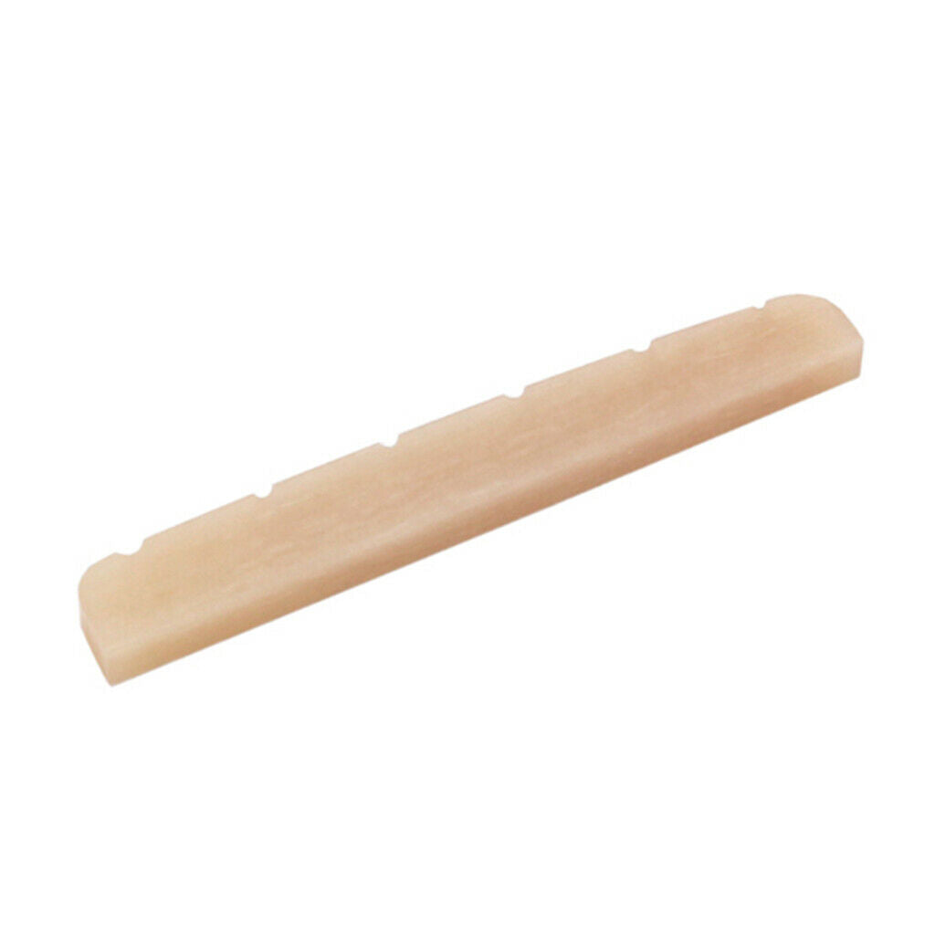 1pc 42mm Guitar Camel Bone Nut Bridge Saddle for Guitar Parts Warm White