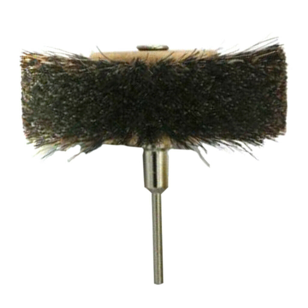 2x Horse Hair And Sisal Brush Wheels Brushes Polishing Brushes Power Tools