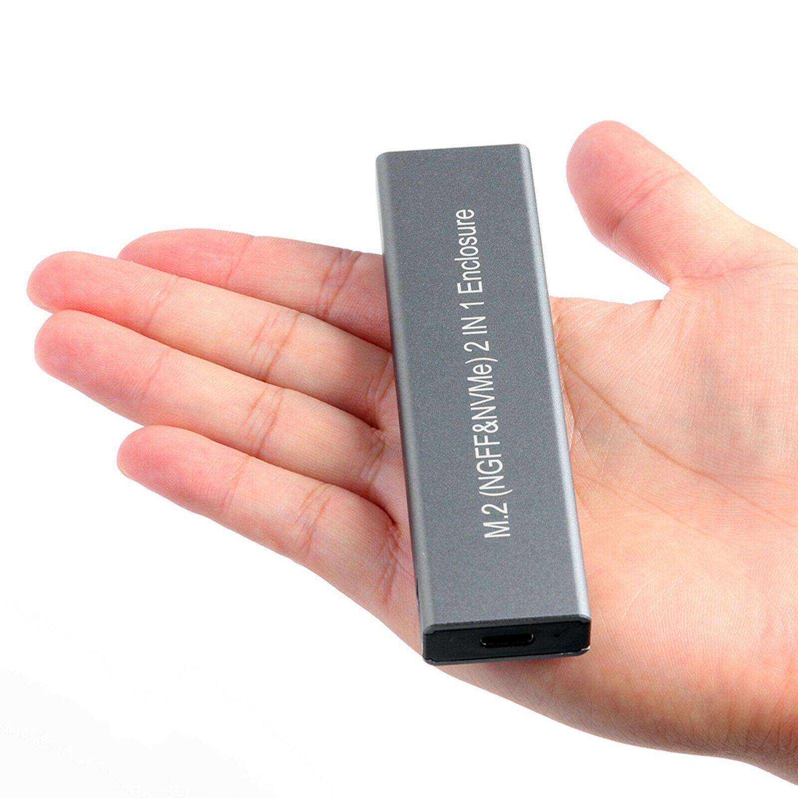 Aluminum M.2 NVME to USB 3.1 Enclosure Adapter M B Key for 2230 NVMe SSD
