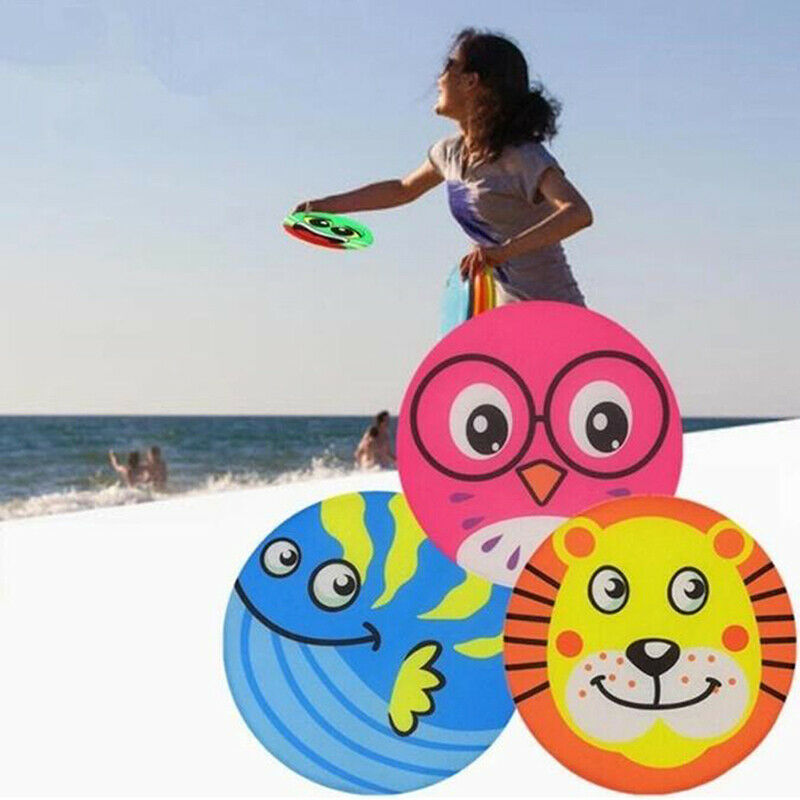 1Pc Parent-child Interactive Sports Safety Creative Circular Fabric Soft DisFCA