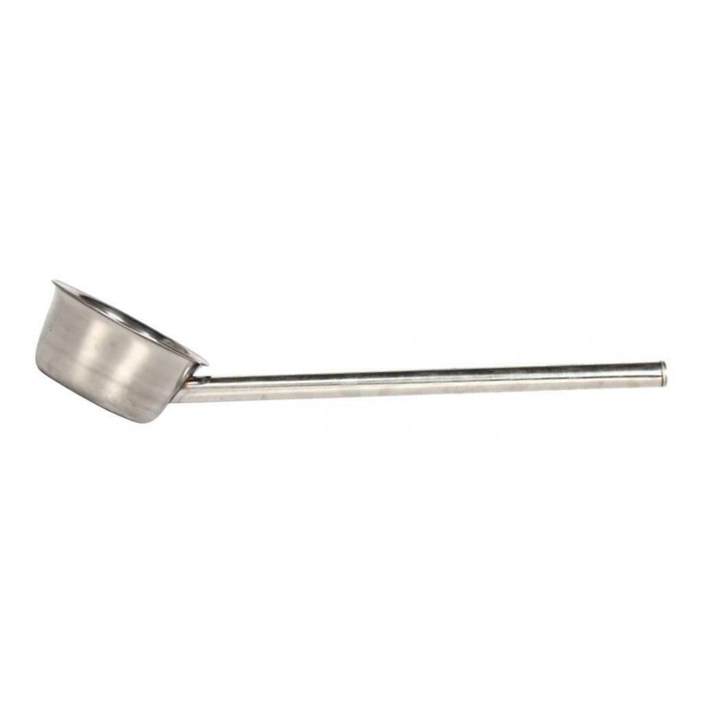 2 Pack Household Thickening Stainless Steel Pan Long Handle Pouring Soup Oil