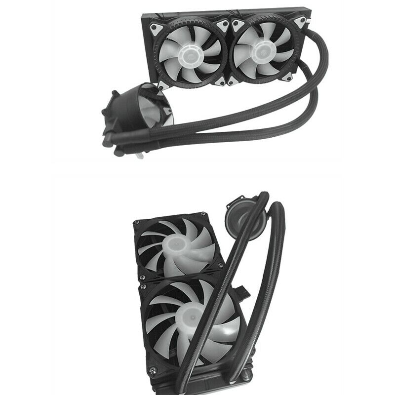 Cool Storm Ultra-Quiet Water-Cooled 240 Computer All-In-One Glare Cpu Cooler AF2