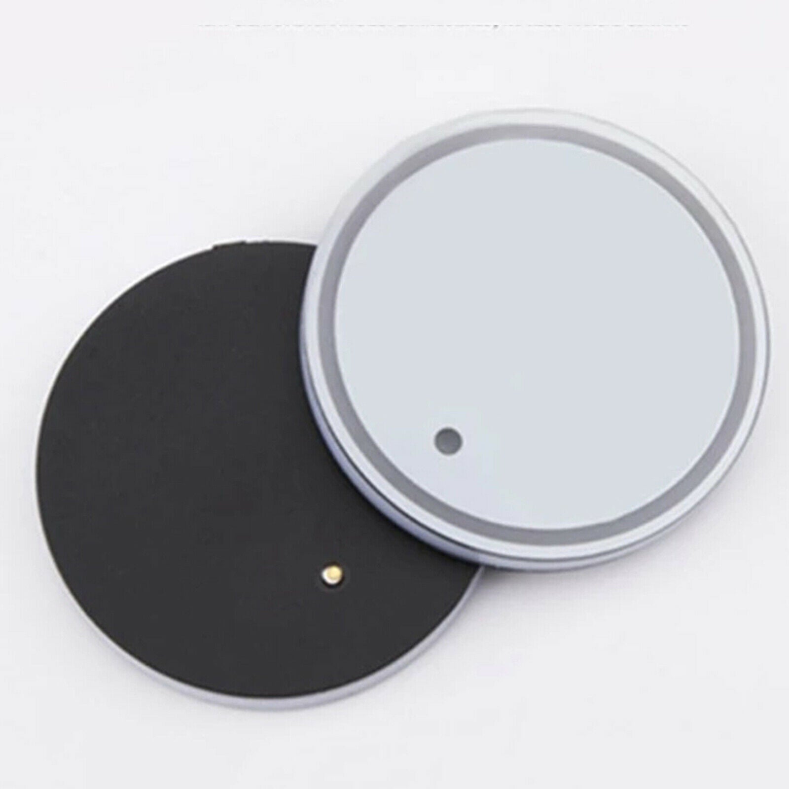 2pcs LED Cup Holder 7 Colors USB Charging Atmosphere Lamp for Drink Mat