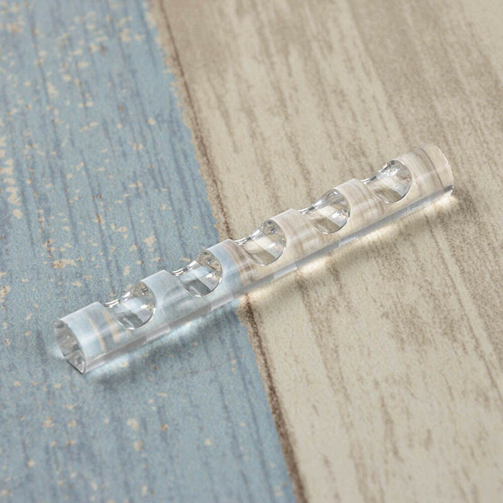 Clear Brush Rack Acrylic Stand Holder Organizers Nail Art Tool for 5 Nail Pens