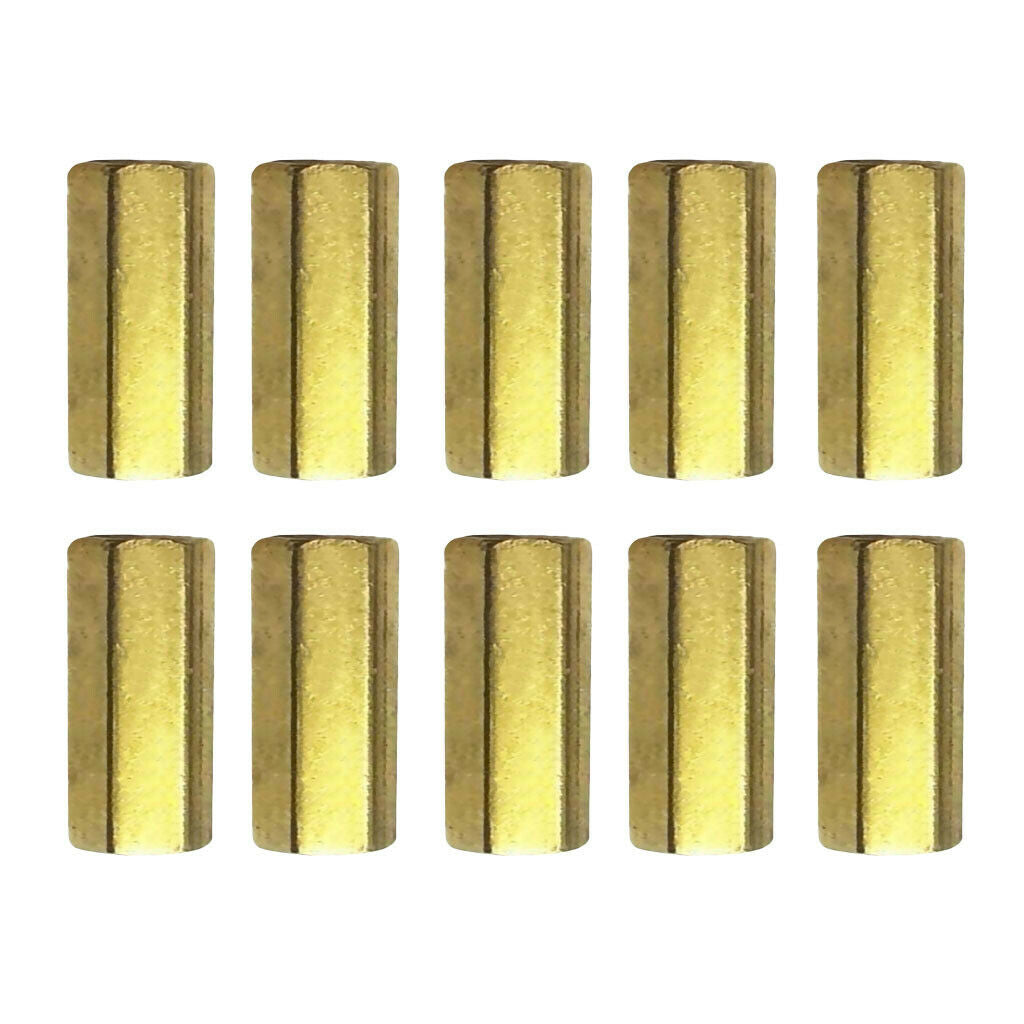M3 Brass Hexagonal Double Pass Copper Column Standoff Support 28mm Brass Column