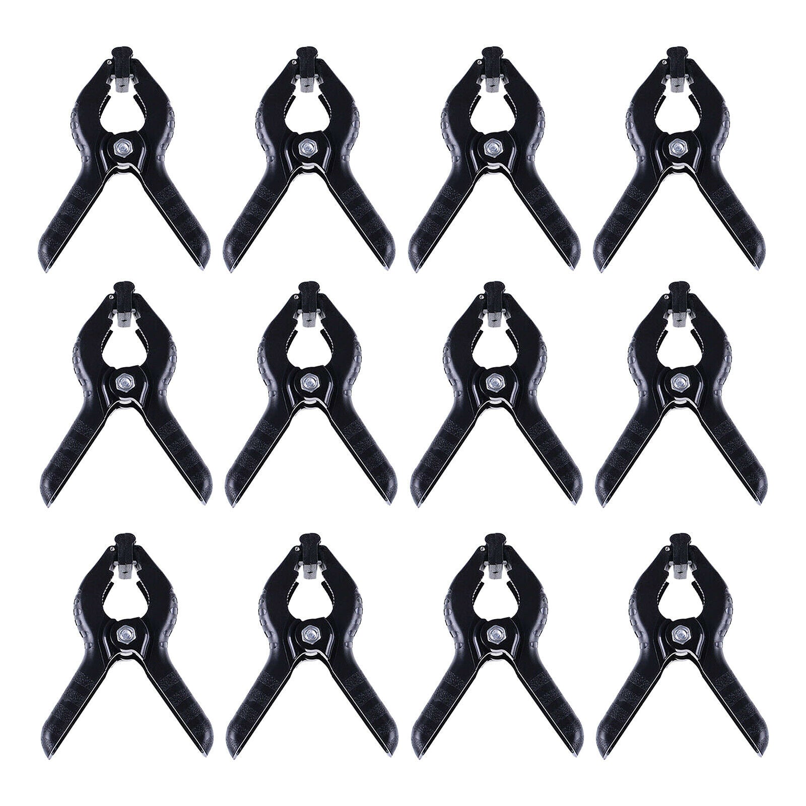 Set of 12 Backdrop Spring Clamps Heavy Duty Clips for Canvas Paper 5.9inch