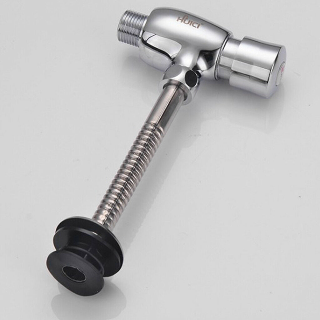 Toilet Push Flush Flusher Button-Type Manual Delay Valve