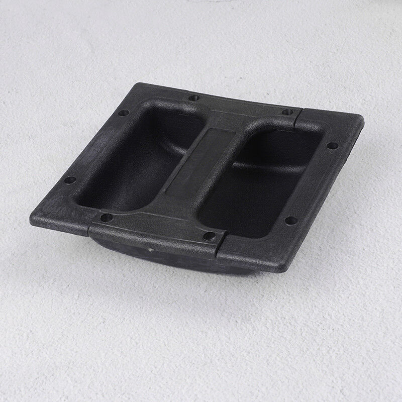 2x Black PP plastic recessed handle for guitar amp cabinet speaker 146*139mm  Xz