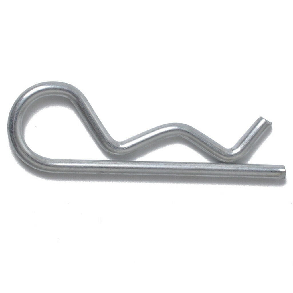 200 Pieces Steel R Clips Retaining Hitch Cotter Hair Pin Assortment Kit