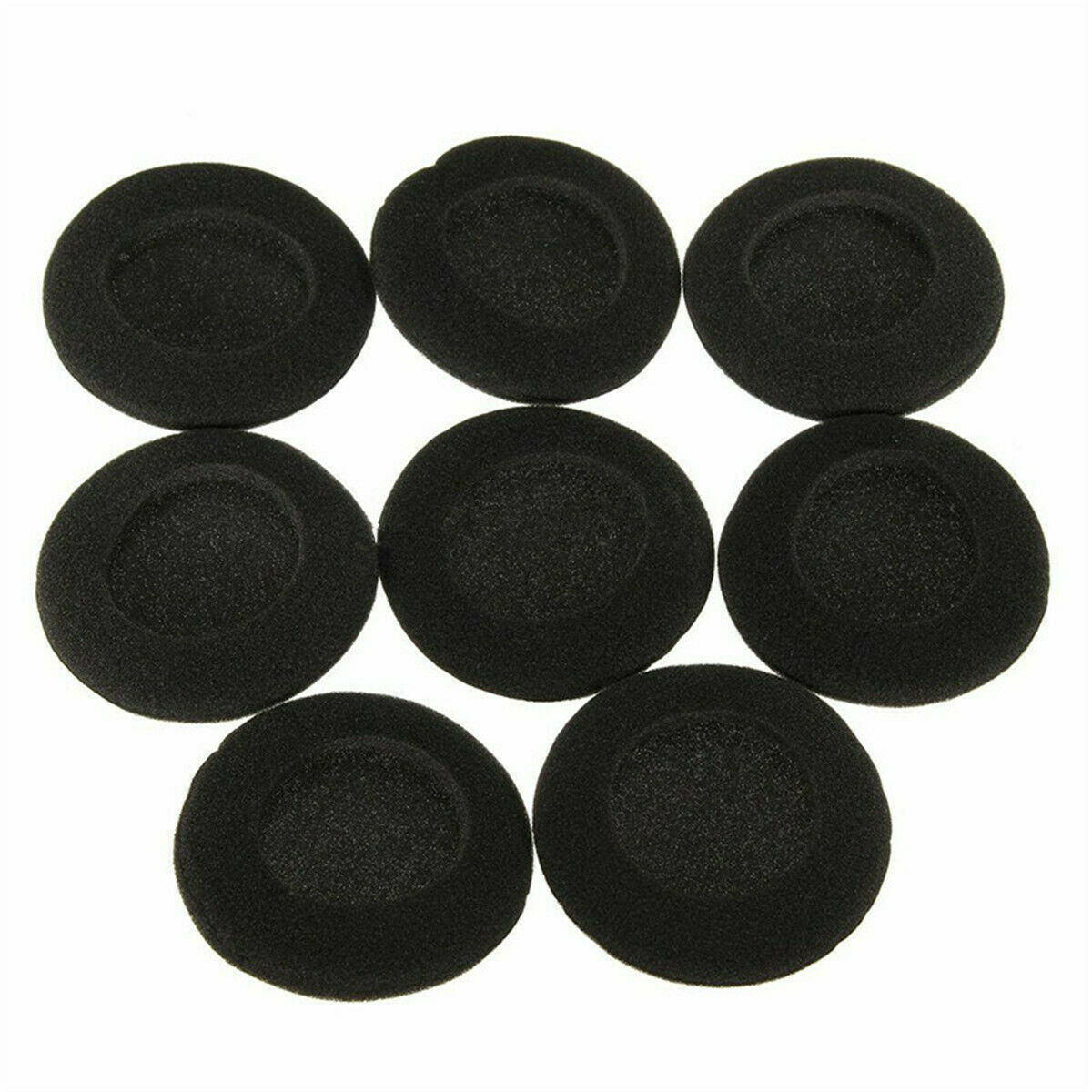 4 Pairs 60mm 2.35'' Headset Headphone Earphone Soft Foam Sponge Ear Pads Cover