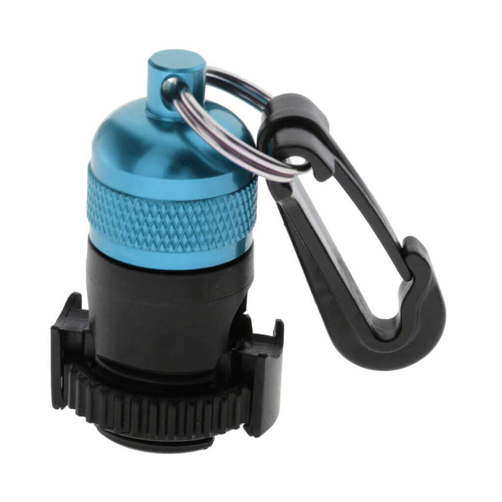 2 Pieces Scuba Diving Snorkeling Second Stage Regulator Hose Holder & Clip