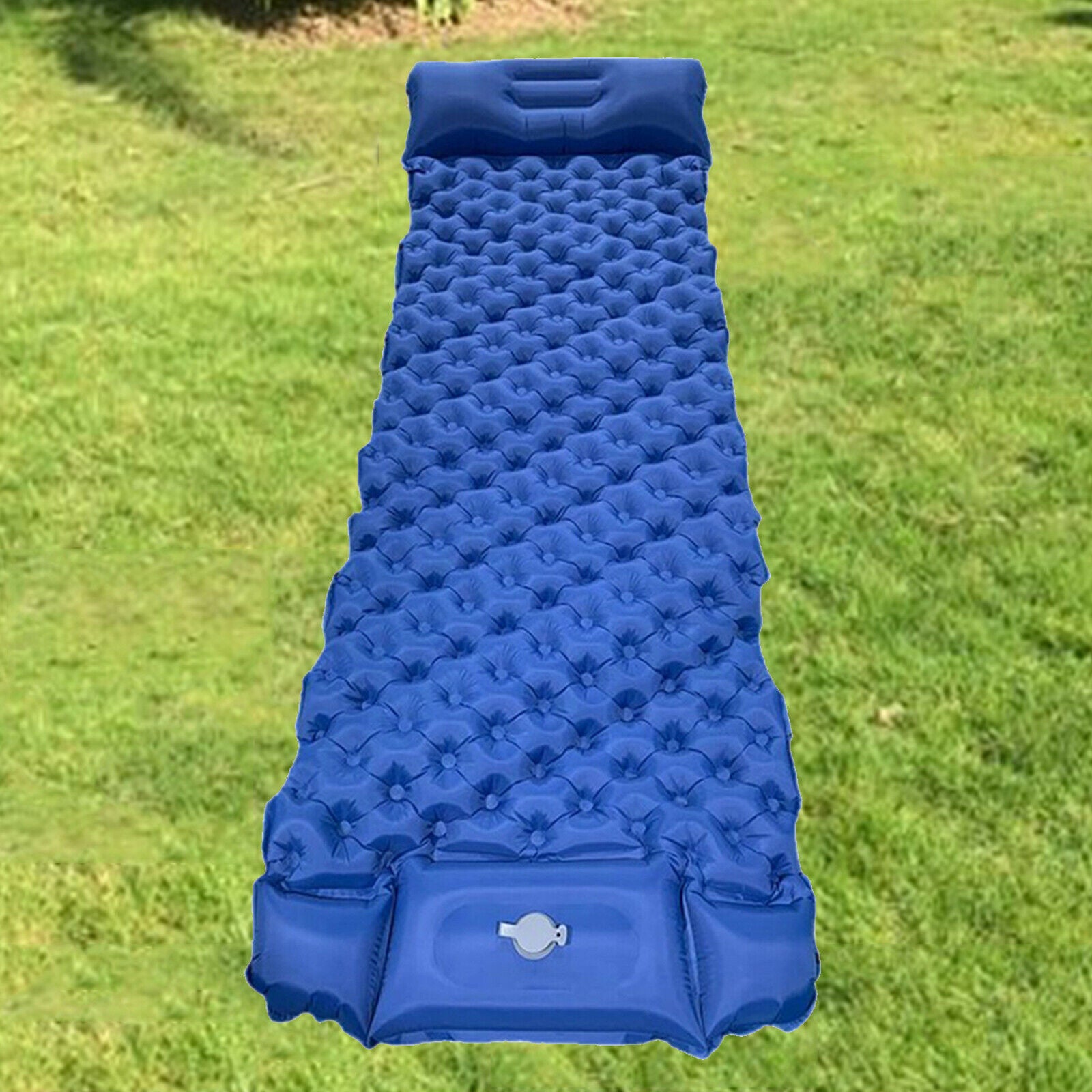 Self Inflating Camping Pad Foldable Inflatable Sleeping Mat Backpacking Trip