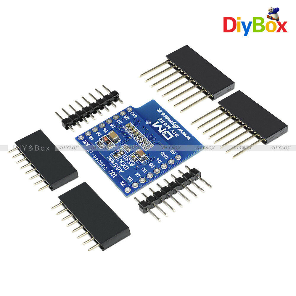 0.66" D1 Mini OLED Display SSD1306 64x48 Shield for ESP8266 Arduino NodeMcu DIY