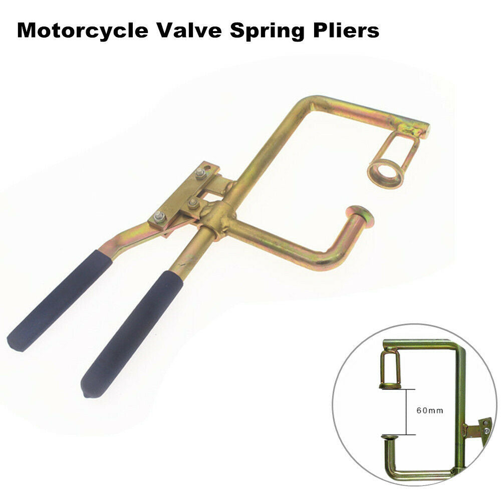 1PCS Motorcycle Bike Valve Spring Plier Compressor Pusher Repair Hand Tool Alloy