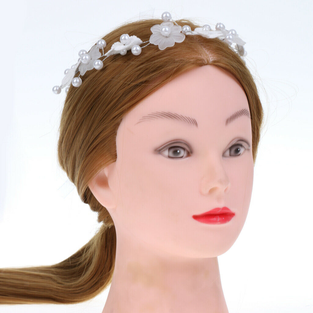 Glamorous Bridal Headpiece Bridesmaid Headpices with Crystal and Ribbon