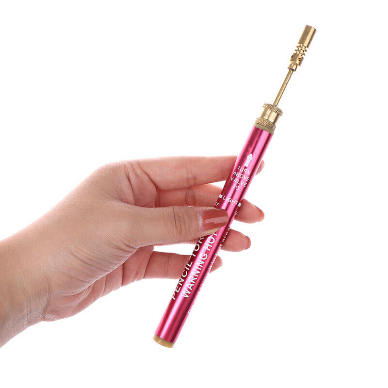 Mini Gas Blow Torch Gun Butane Welding Pen Cordless Iron Soldering Pen Util XC