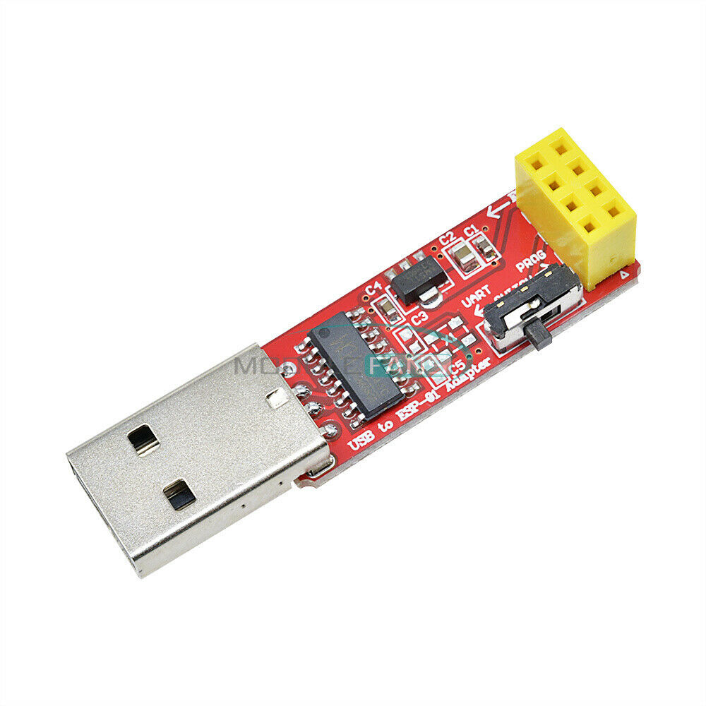 2PCS USB to ESP8266 ESP-01/01S Wireless Wifi Adapter Module with CH340G Driver