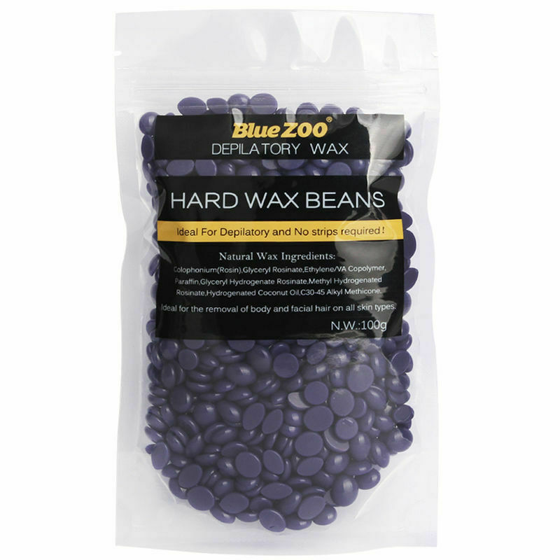400g Hard Hot Wax Beans Hair Removal Bikini Depilatory No Strip Pellet Beads