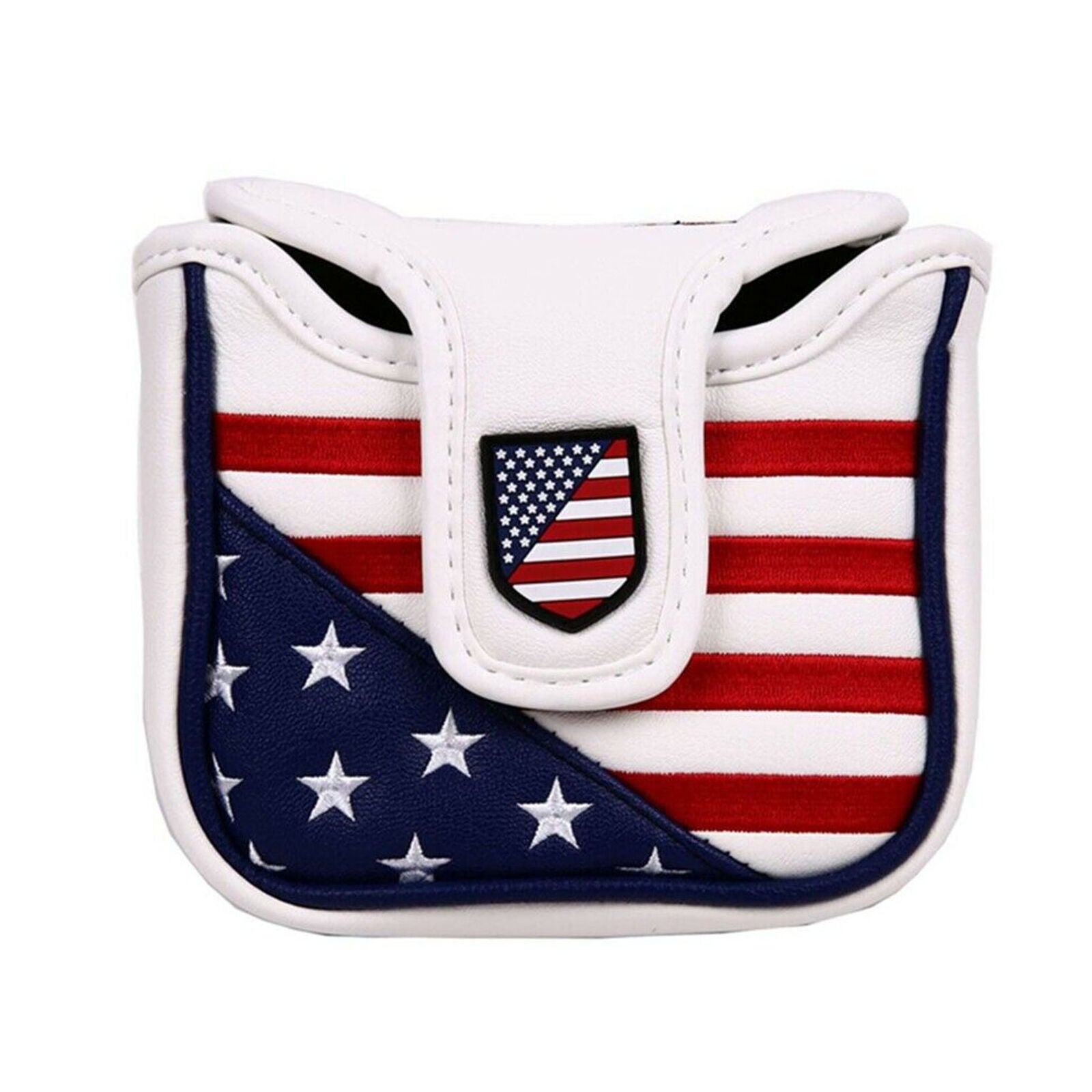 Square Mallet Putter Cover Golf Headcover For TaylorMade Spider Tour Magnet