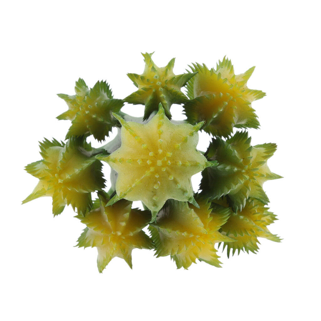 Artificial Cactus Plants Unpotted Plastic Succulent Cactus Home Plant #15