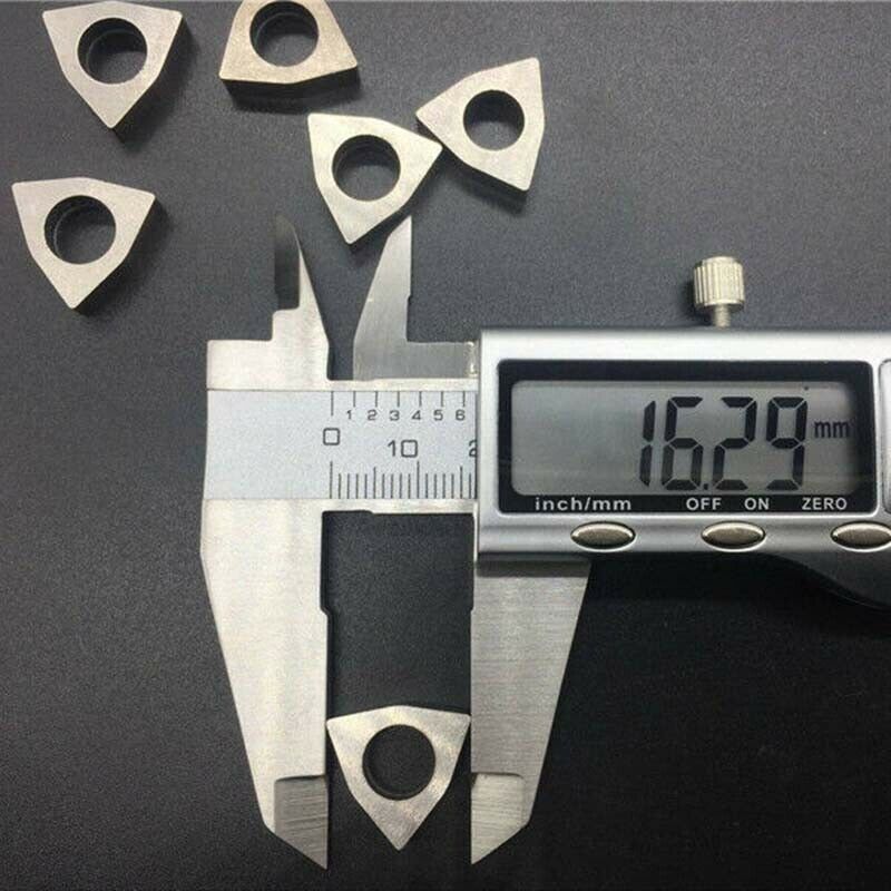 10pcs SW0804 Carbide Inserts Shims Seats Plate For CNC Tool Holder(WNMG0804/08)