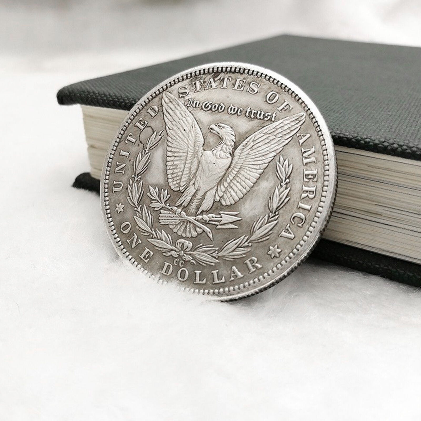 American 1881 Morgan Double-shot Girl 1 Dollar Commemorative Coins Collection KS